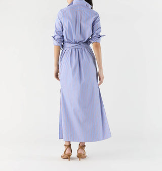 Ann Mashburn - Maxi Tie-waist Shirtdress