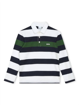 Boss Kids - Boy's Striped Polo Shirt