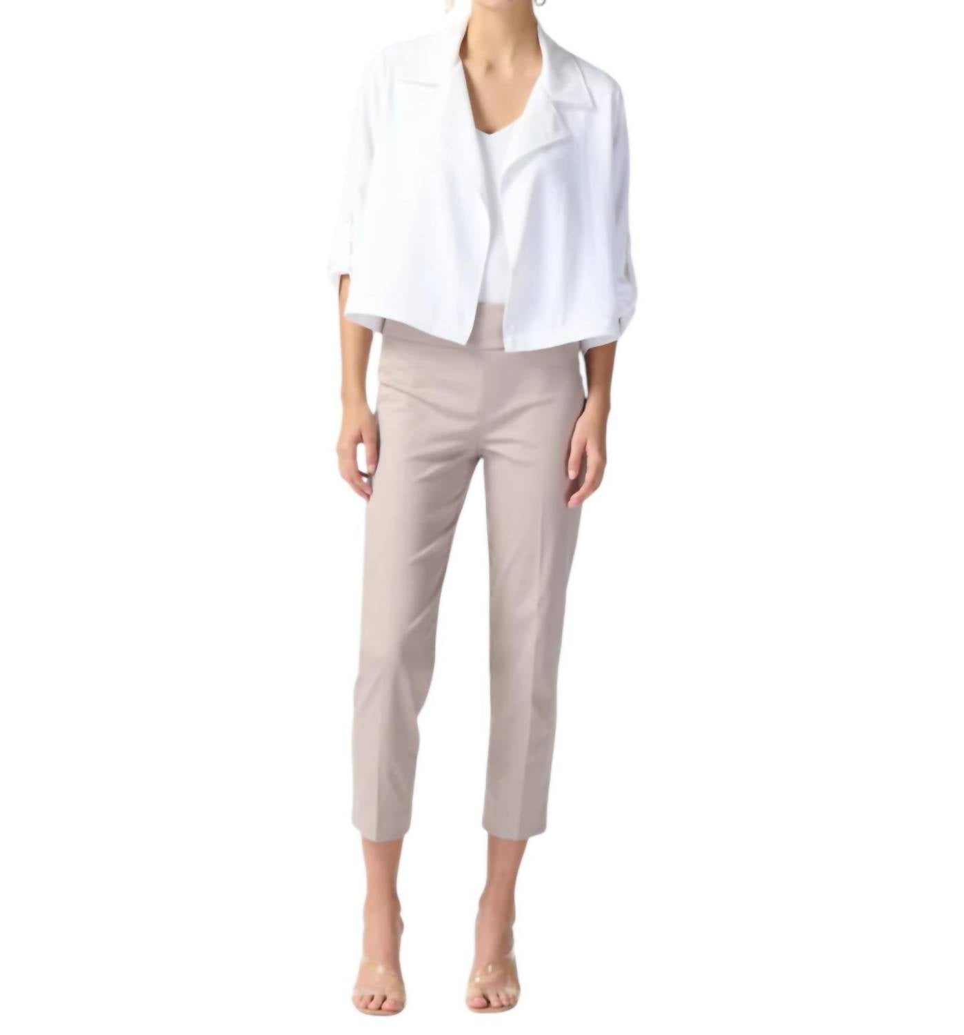 Joseph Ribkoff - Cropped Pull-on Pants