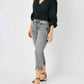 Judy Blue - Cuffed Button Fly Capri Jeans