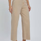 Hidden - Nori Clean Cropped Wide Leg Jeans