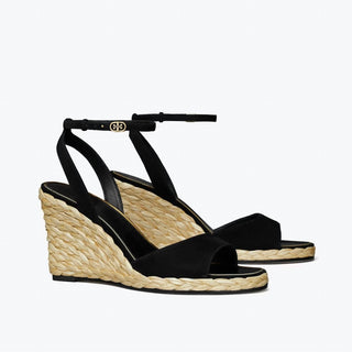 Tory Burch - Sandália de Ráfia Anabela Feminina