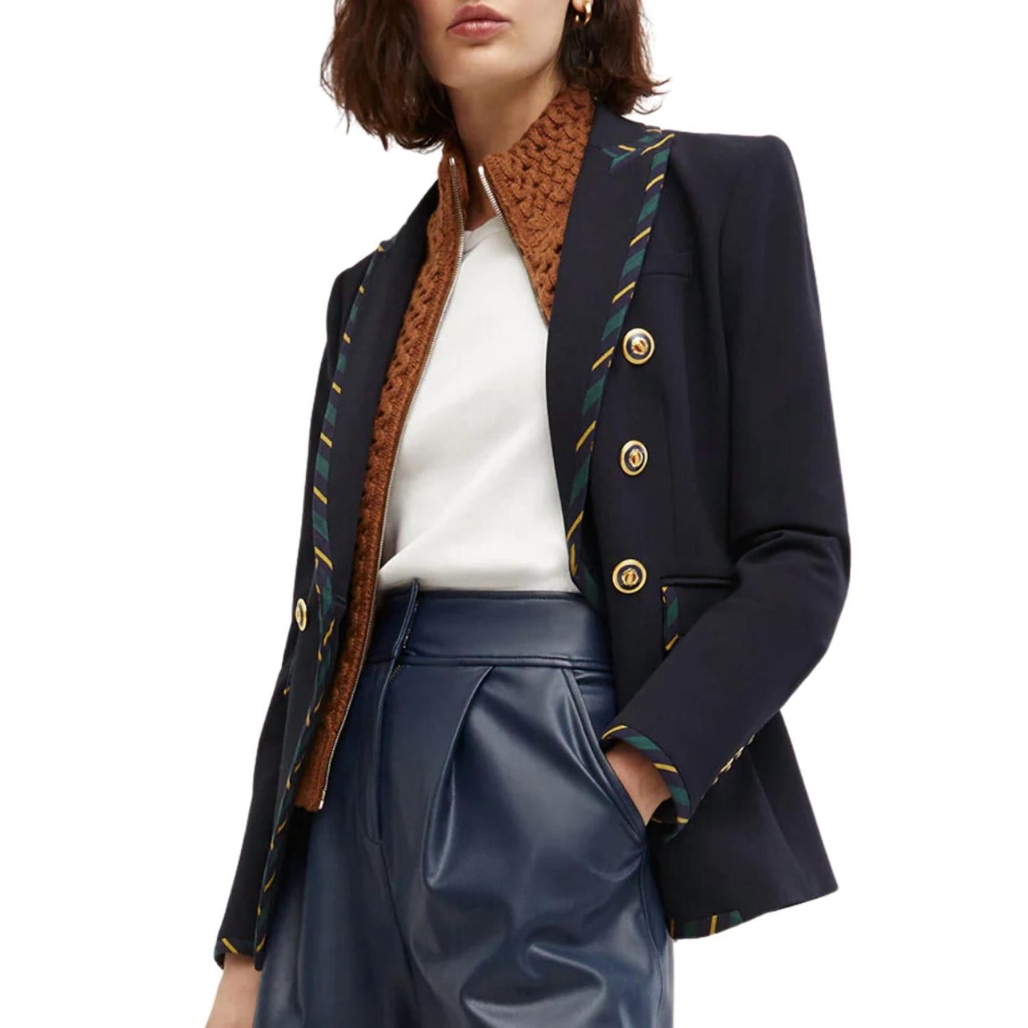 Veronica Beard - Tihany Lambswool Knit Dickey