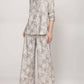 Johnny Was - Etched Floral Wide Leg Pant