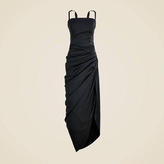 J.Crew - Vestido assimétrico com babados