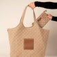 Care Tucker - Maxi Quilted Denim Tote Bag