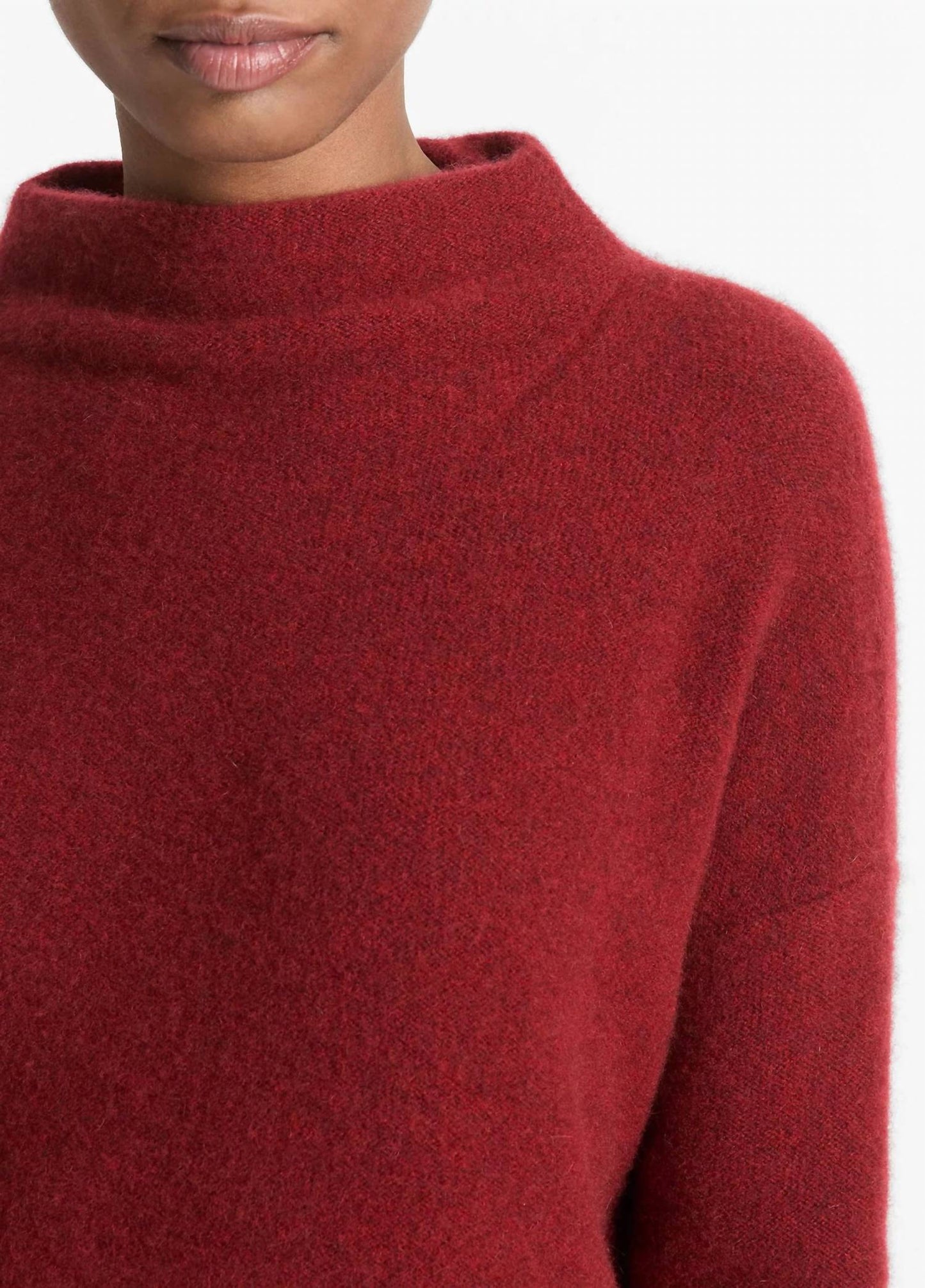 Vince - Boiled Funnel Neck Pullover