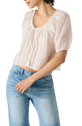 Steve Madden - Blusa decote redondo Lana