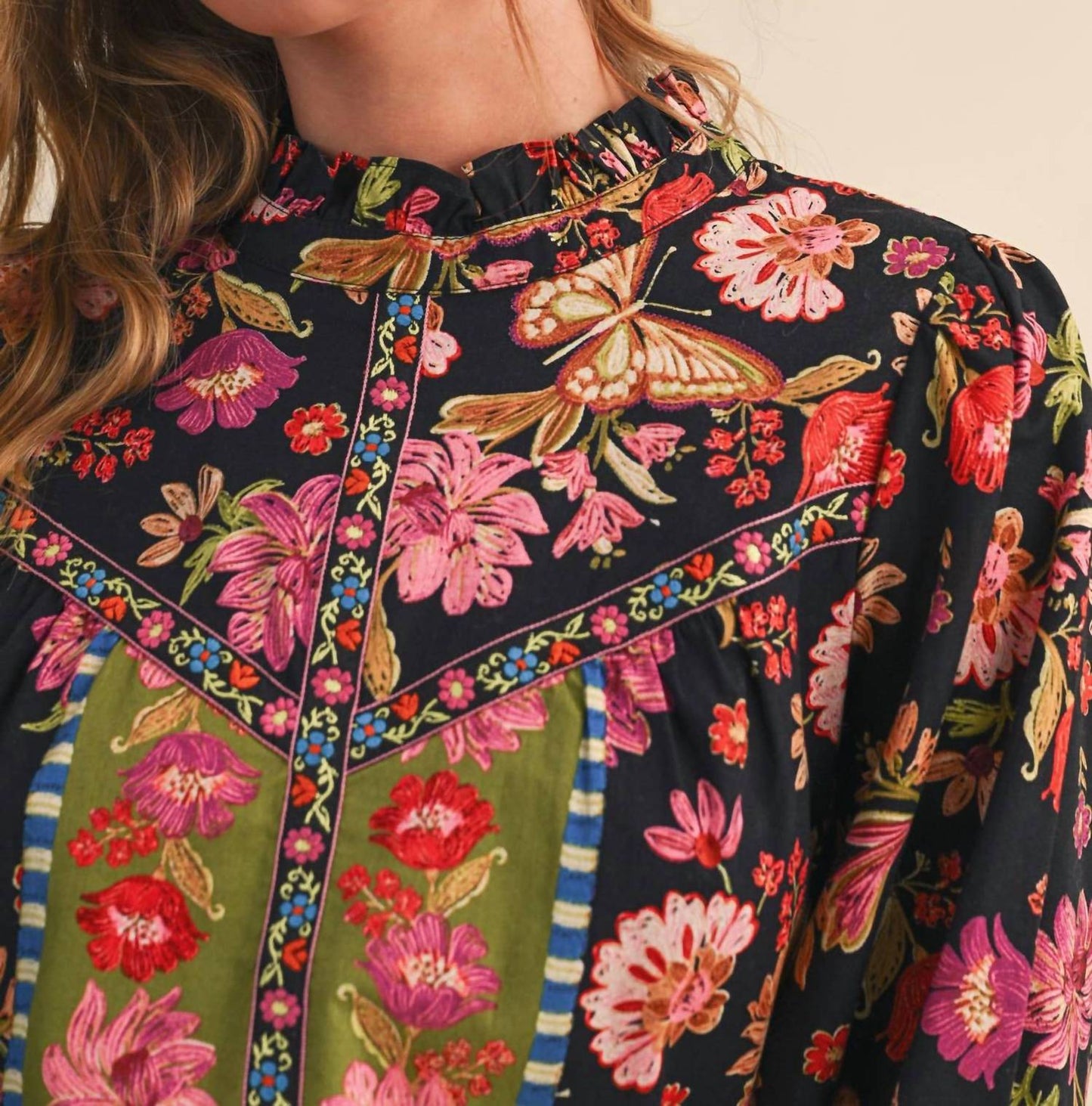 &Merci - Celia Floral Top