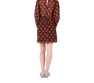 Black Tape - Women's Tape Geometric Print Shift Dress