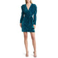 Adelyn Rae - Pricilla Velvet Wrap Dress