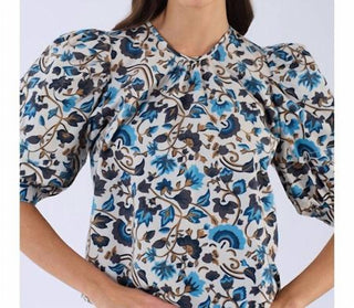 Beyond By Vera - Lilly Puff Sleeve Top