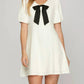 She + Sky - With Bow Mini Dress