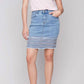 Charlie B - Women's Embroidery Cuff Skirt