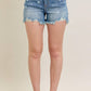 Judy Blue - High Waist Star Print Cut Off Denim Short