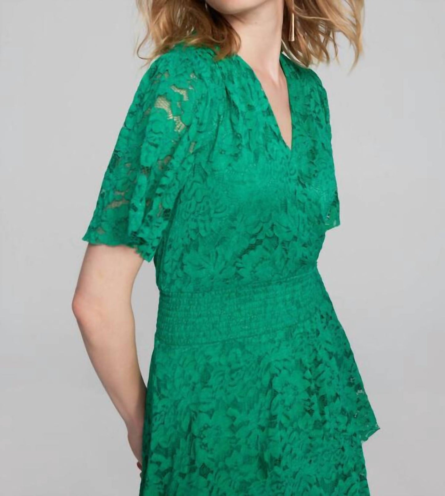 Joseph Ribkoff - Floral Lace Midi Dress