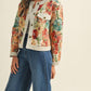 Anniewear - Jacquard Button Down Jacket