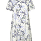 &Merci - Floral Bubble Sleeve Dress