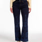 Fdj - Olivia Artist's Print Flare Leg Jean