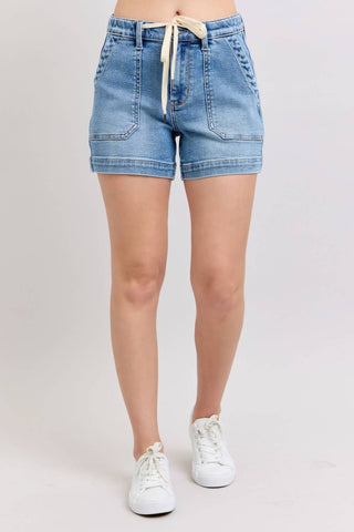 Judy Blue - Vintage Jogger Shorts