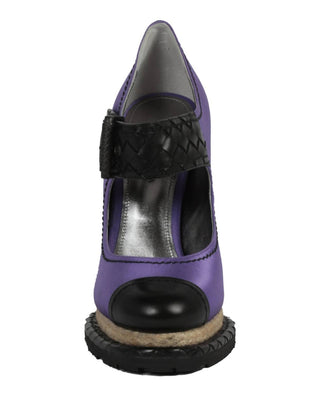 Bottega Veneta - Women's Mary Jane Espadrille Wedge Heel