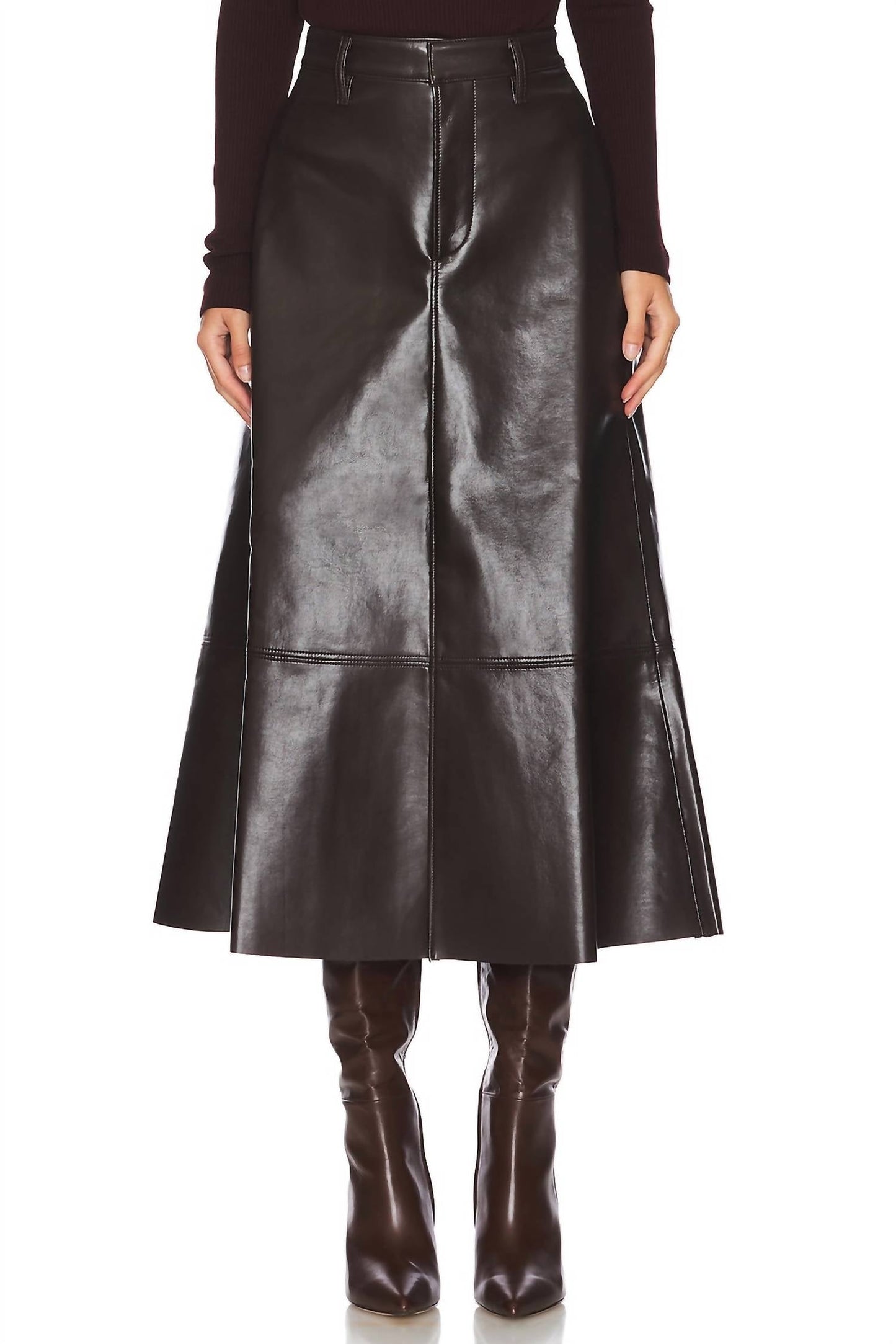 Citizens Of Humanity - Cassia Leather Skirt