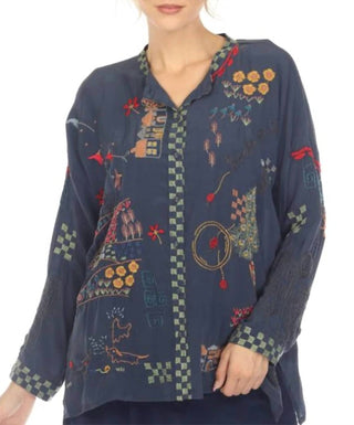 Johnny Was - Blusa Cartagena