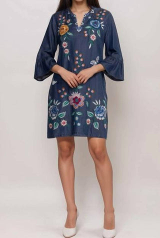 Johnny Was - Vestido com mangas franzidas Taymia