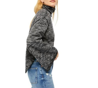 Free People - Suéter de gola alta com manga larga Sunny Days