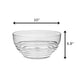 Swirl Acrylic Serving Bowls, Unbreakable