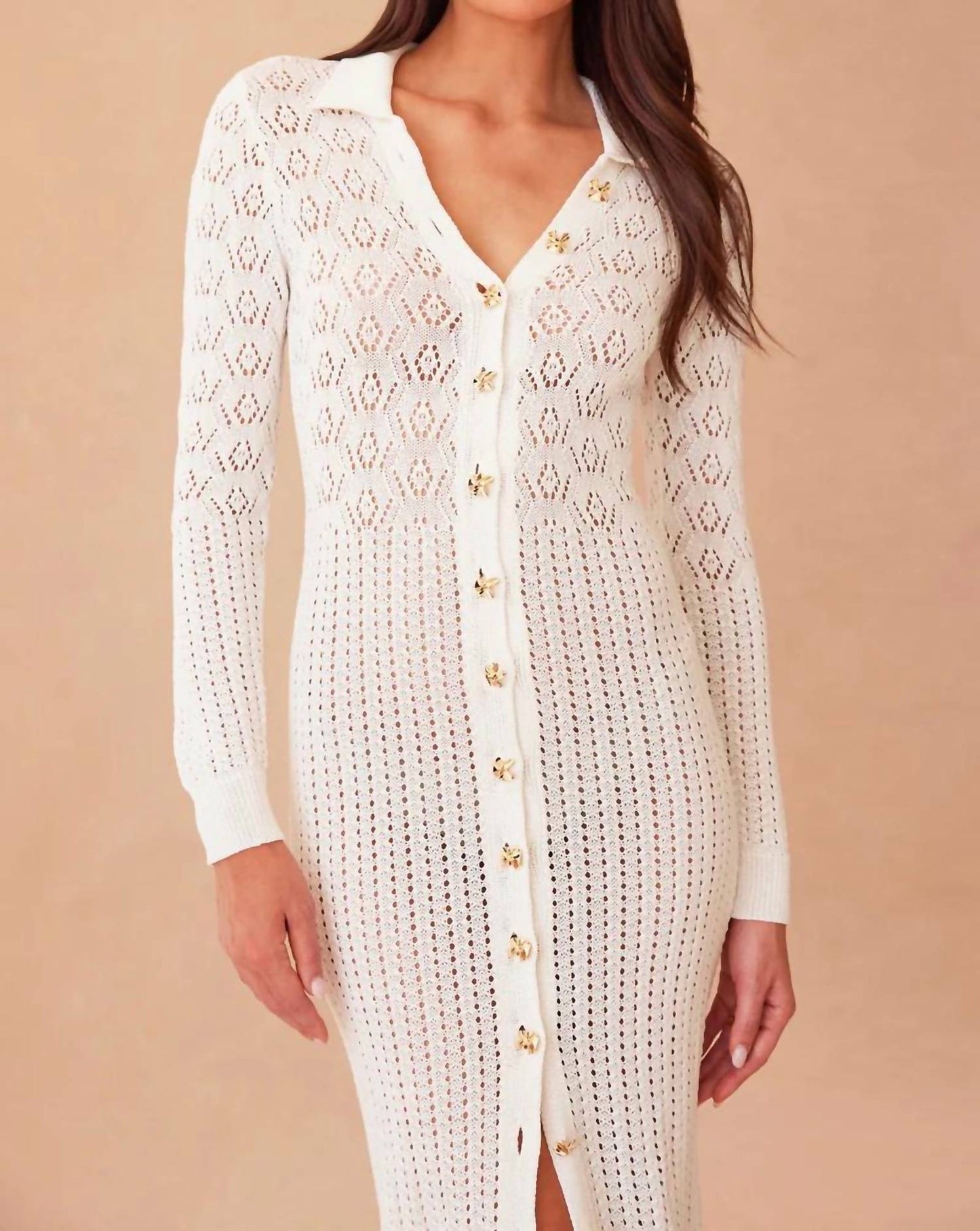 Generation Love - Eleni Pointelle Knit Dress