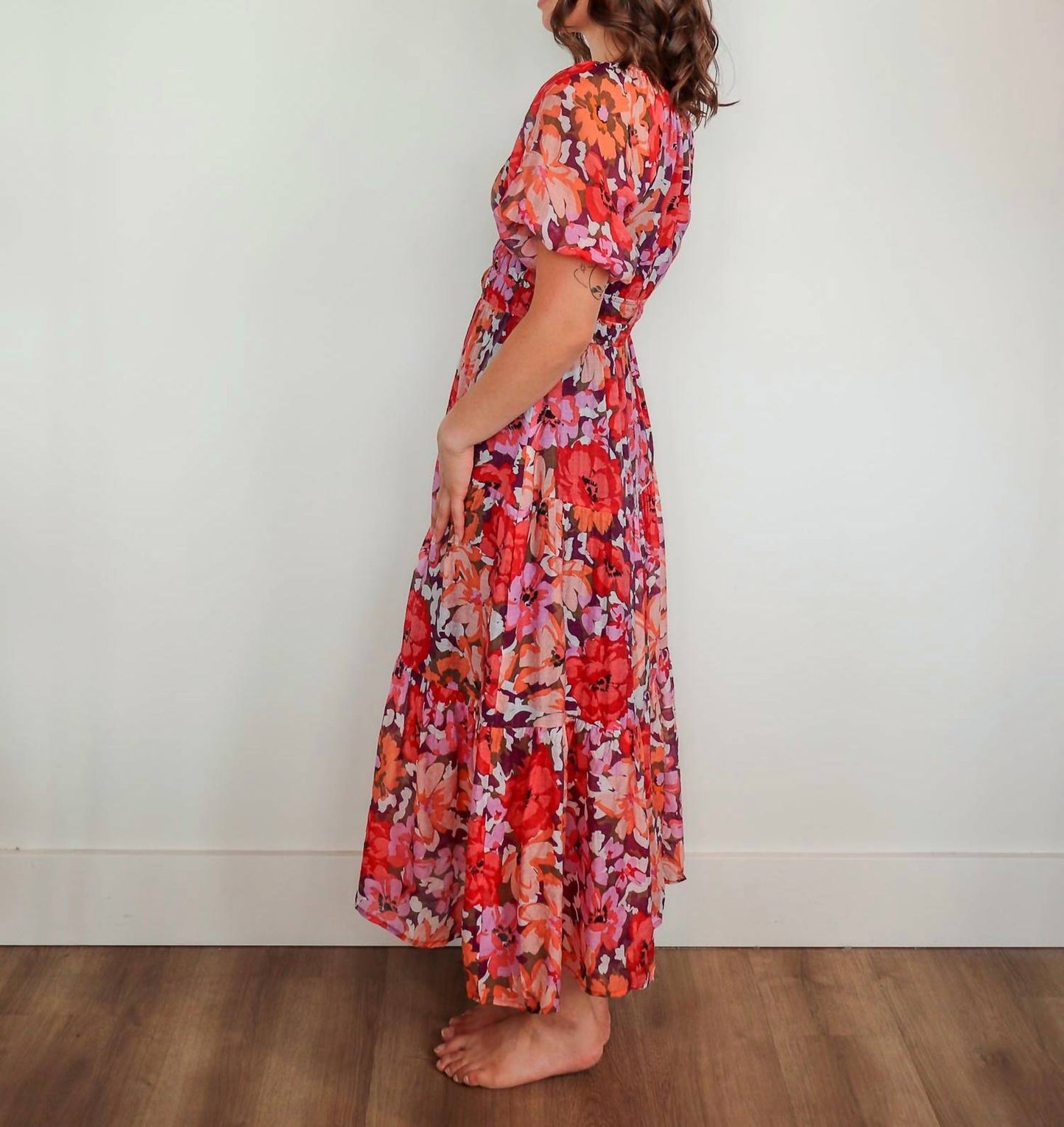 Minkpink - Zanita Tiered Midi Dress