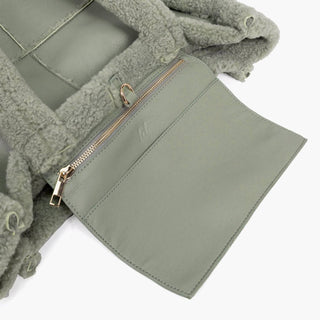 Como Sonhos - Bolsa Tote Sherpa Vegana North Everyday Feminina