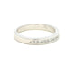 Aamiaa - 0.10 Carat Natural Diamond Princess Cut Channel Band