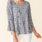 Habitat - Core Travel Cubism Pleated Sleeve Tee