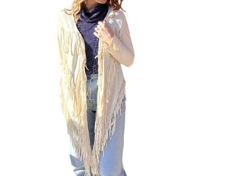 Angie - Jaqueta Western com franjas