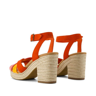 Toms - Sandália plataforma com tiras de corda Majorca feminina