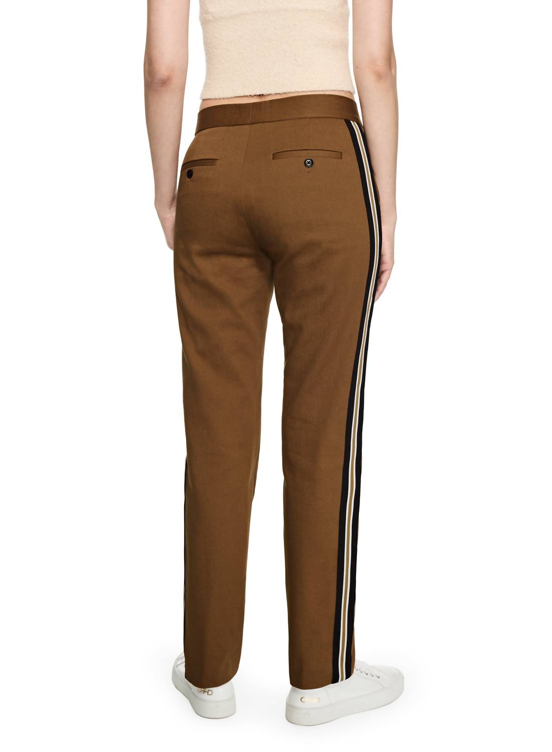 On This Day - Tuxedo Pants With Side Tape Detail