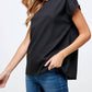 2 Hearts Apparel - Cap Sleeve Top