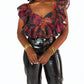 Buddylove - Madeline Ruffle Sleeve Bustier Top