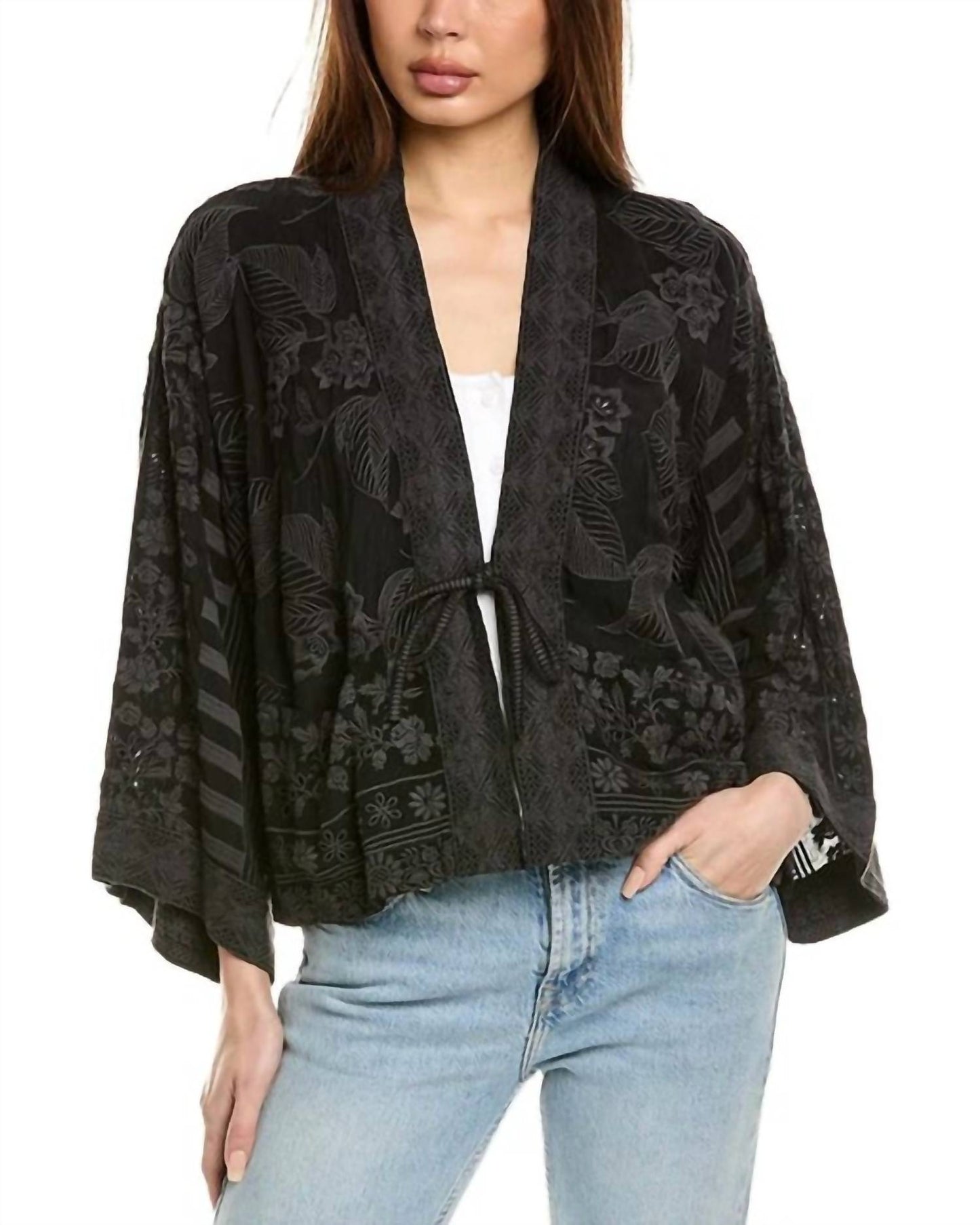 Johnny Was - TYRAEL KIMONO CRAN ALLOVER