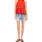 Fifteen Twenty - Floren Ruffle Hem Top