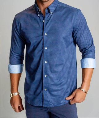 Buki - Camisa técnica de manga comprida Kensington com botões
