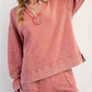 Easel - Boho Long Sleeve Top