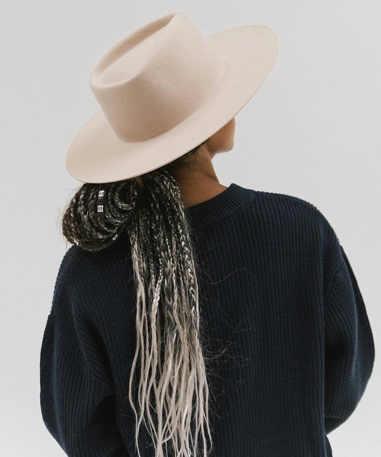 Gigi Pip - Women's Dakota Triangle Crown Wide Brim Hat