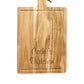 Creative Gifts International - Acacia Wood Cutting Board with Handle