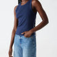 Michael Stars - Gina Ribbed Crop Tank