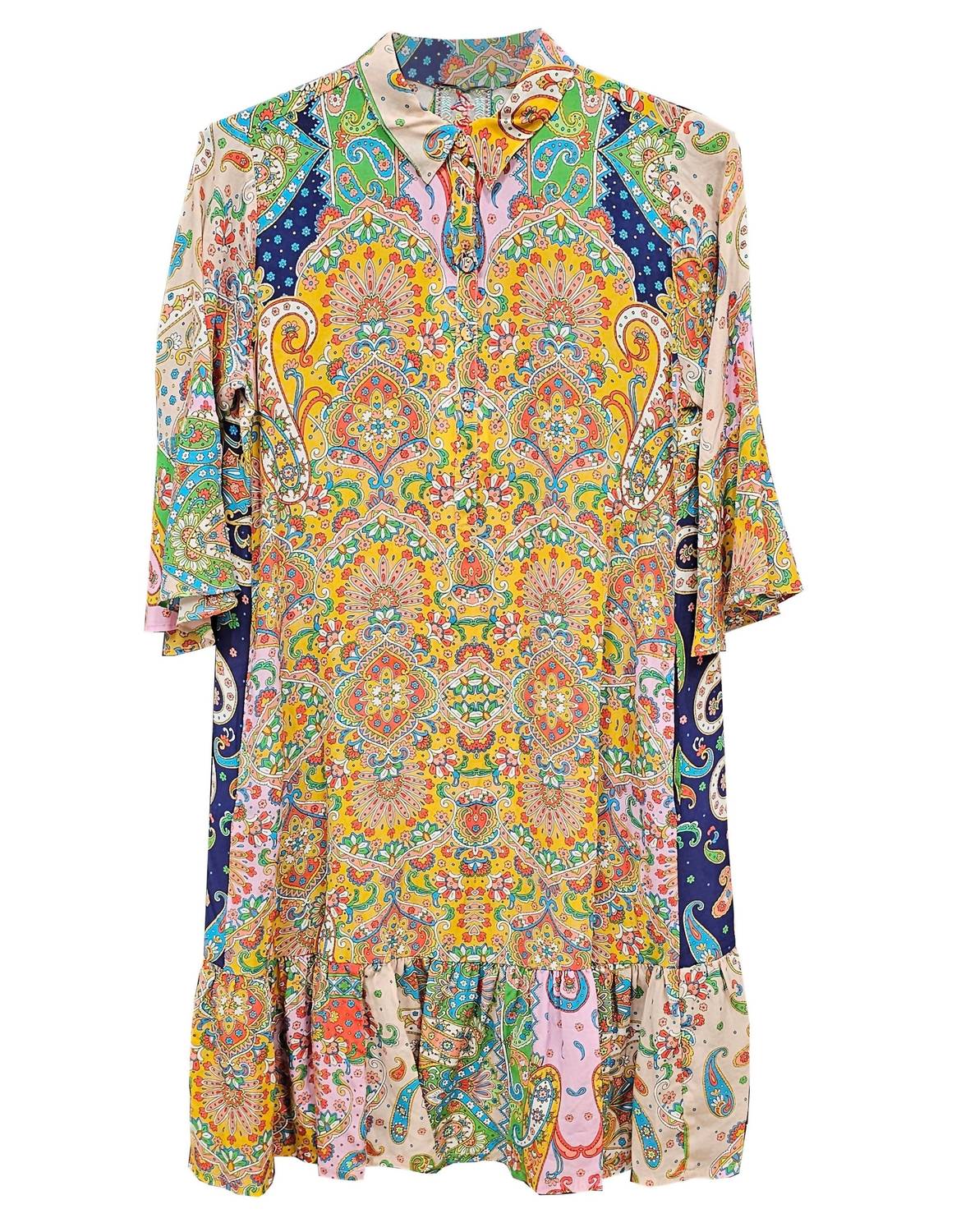 Johnny Was - BRAEMAR ELEON LONG SLEEVES DRESS