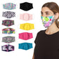 Pacote com 6: Máscaras femininas reutilizáveis ​​e laváveis ​​à máquina 