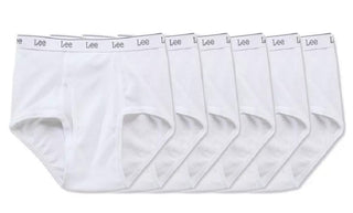 6-Pack Lee Men's Cotton Tag-Free Classic Brief